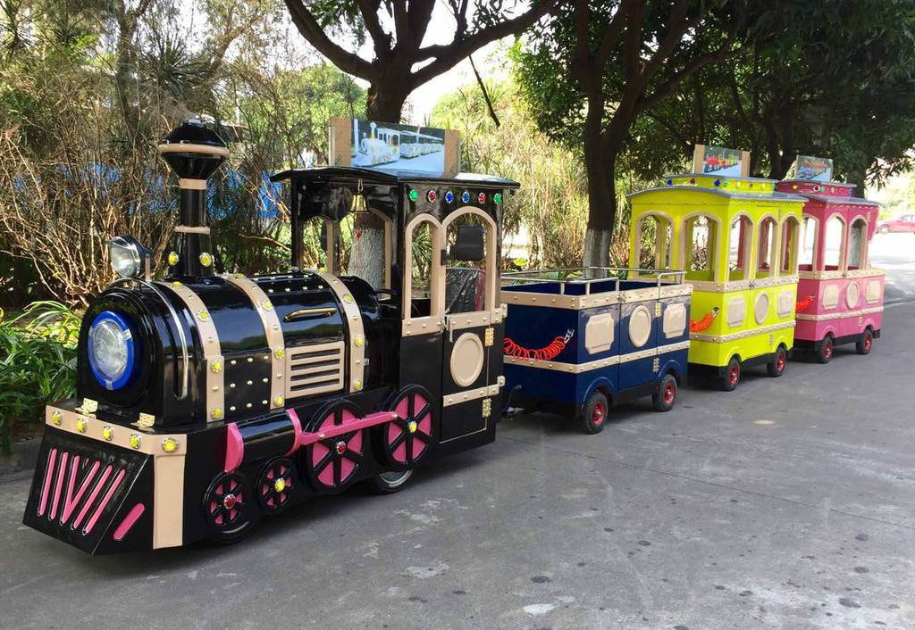 舒兰景区广商场无轨观光小火车电动儿童游乐设备小火车可坐人户外玩具